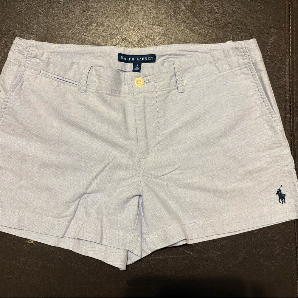 Ralph Lauren Blue Bermuda Shorts Classic Style